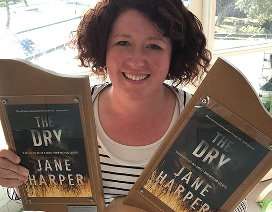 Jane Harper's The Dry wins leading Australian crime writing awards