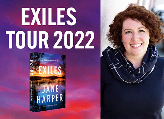 Exiles tour - Australia and NZ > Jane Harper | Author - Force of Nature