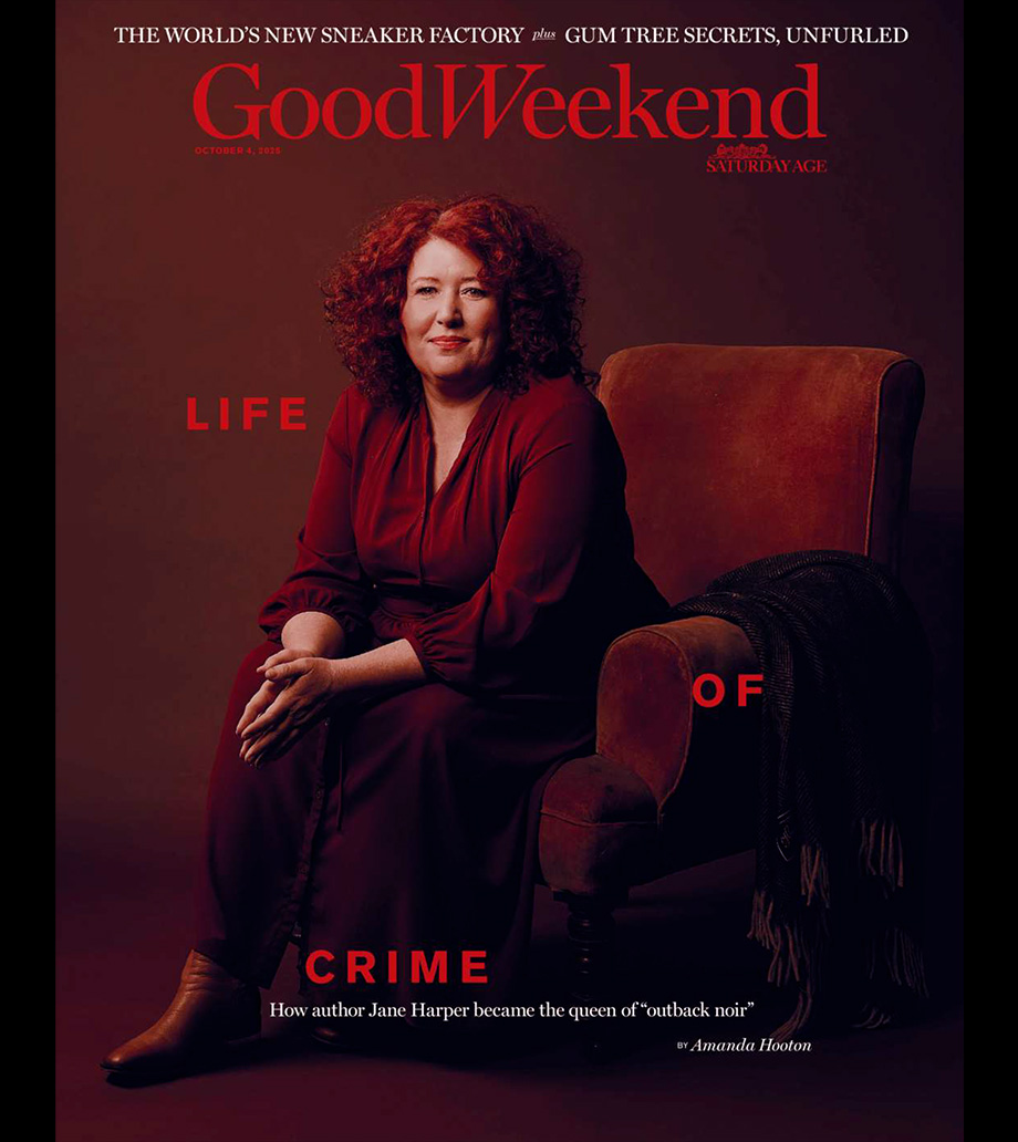 Jane Harper Good Weekend cover